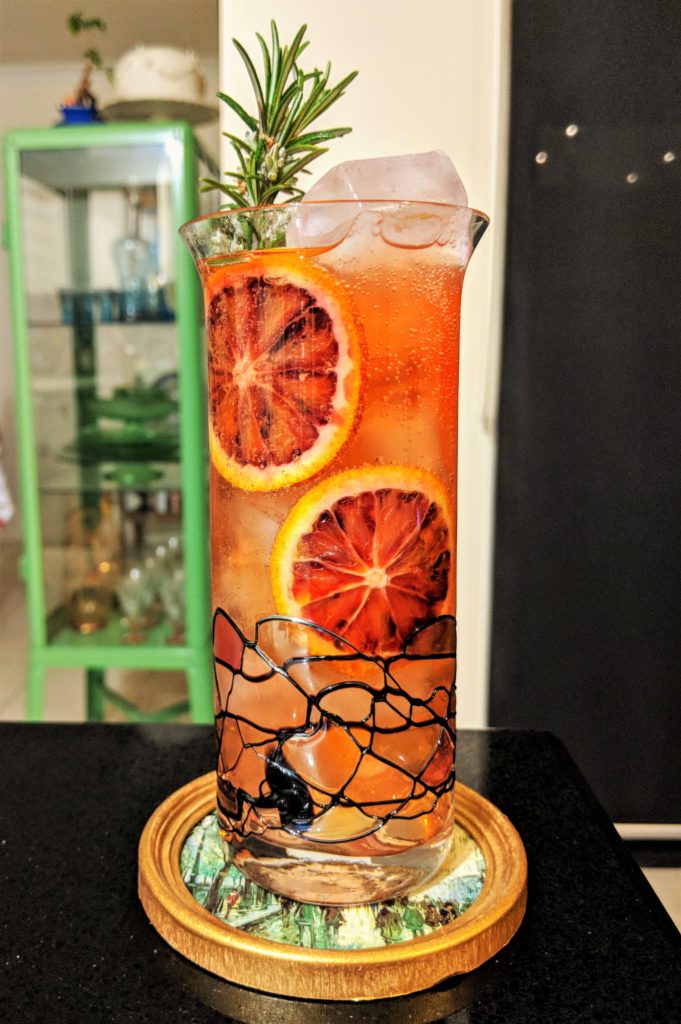 Bittersweet Symphony The Aperol Gin and Tonic Retro Food For Modern