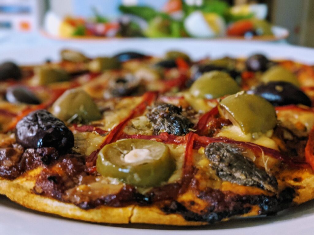 Name Plates Pizza a la Garibaldi Retro Food For Modern Times