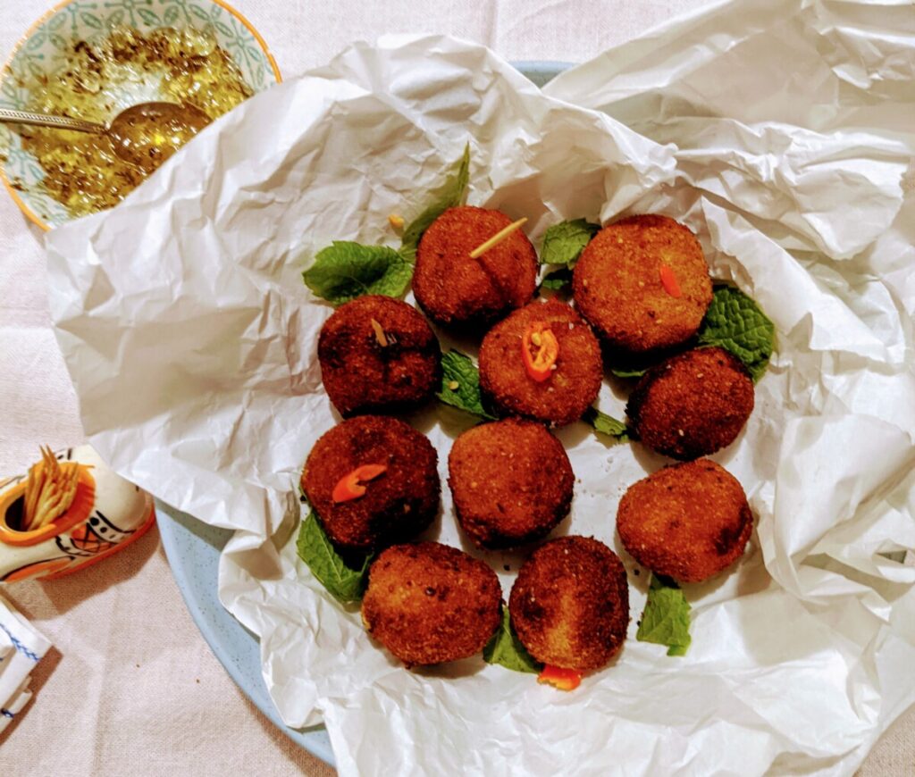 Lamb Rissoles with Mint Jelly Retro Food For Modern Times